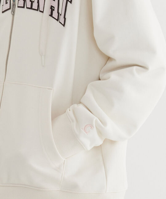ARCH LOGO HOOD ZIP-UP
