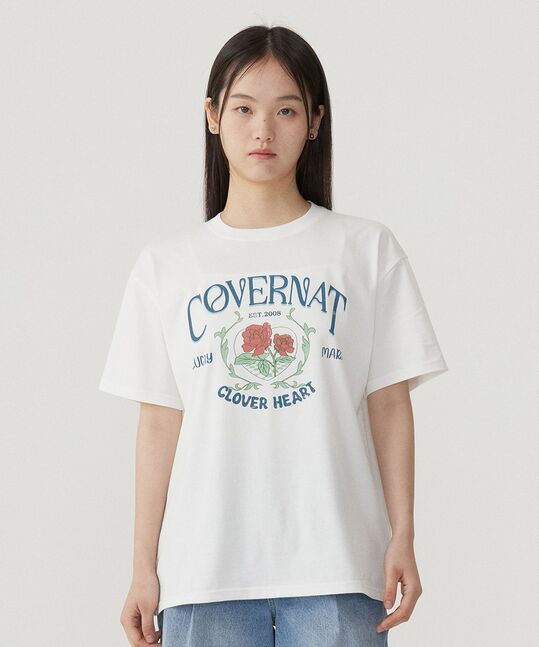 WOMEN OVERFIT VINTAGE GRAPHIC T-SHIRT