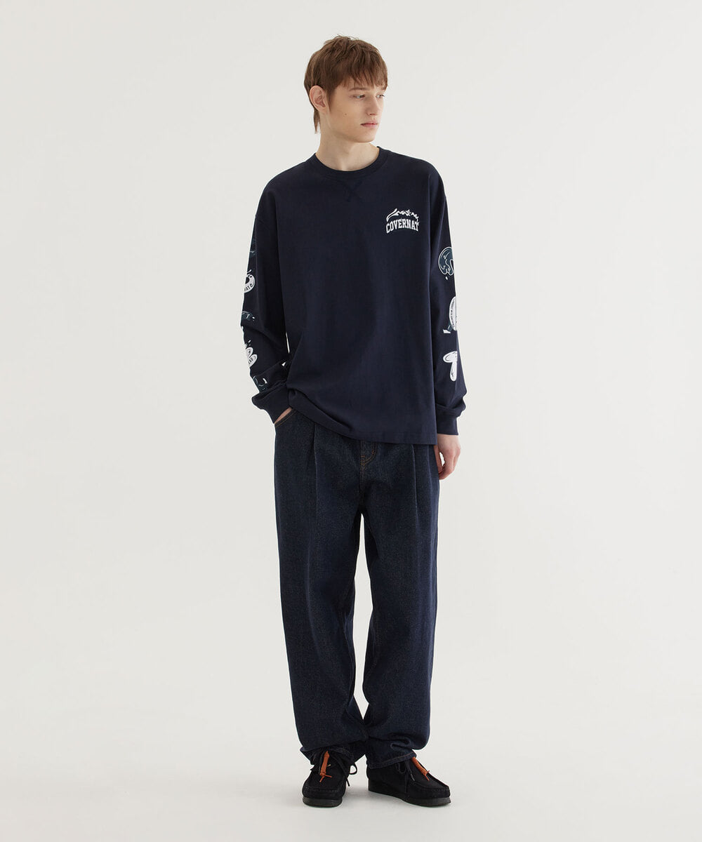 WAVE GRAPHIC LONG SLEEVE