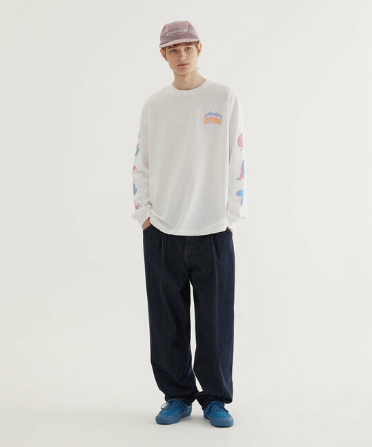 WAVE GRAPHIC LONG SLEEVE