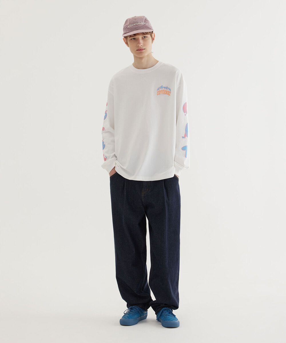 WAVE GRAPHIC LONG SLEEVE
