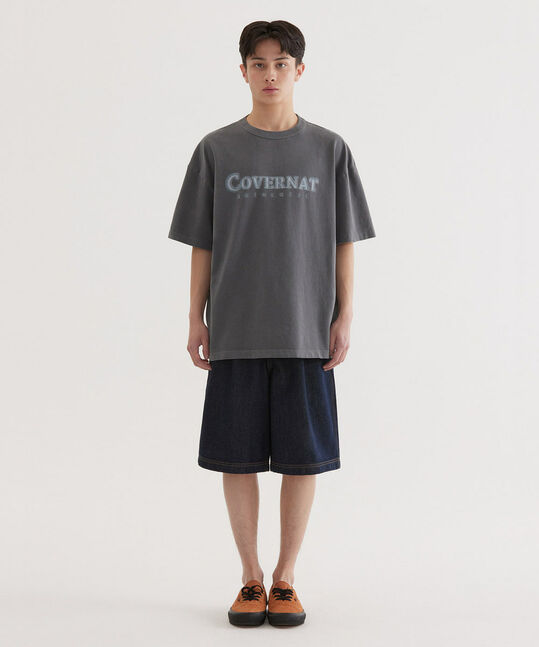 NEON LOGO DYEING T-SHIRT