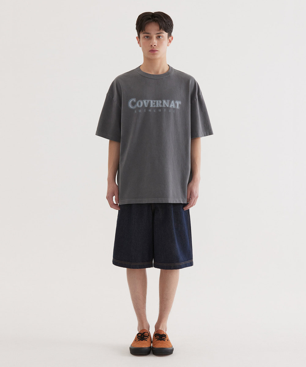 NEON LOGO DYEING T-SHIRT