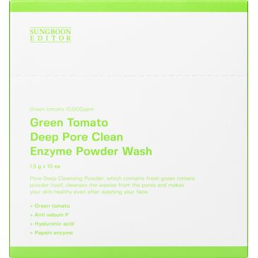 Sungboon Editor Green Tomato Deep Pore Clean Enzyme Powder Wash