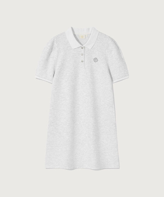 WOMEN’S PUFF PIQUE DRESS