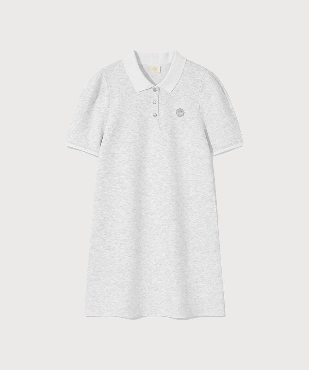 WOMEN’S PUFF PIQUE DRESS