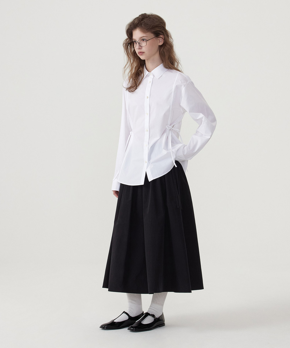 WOMEN'S OVERSIZED POPLIN SHIRT