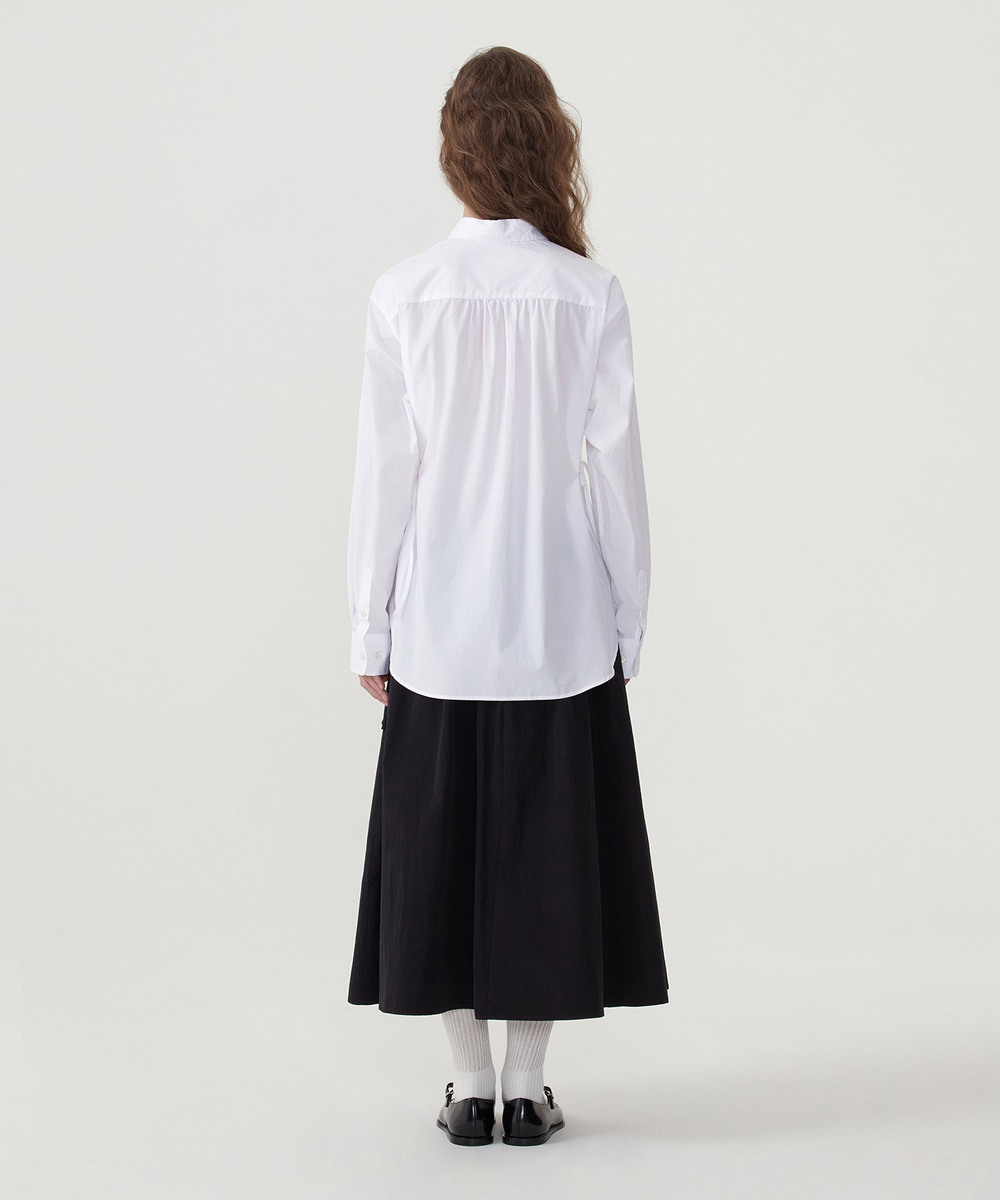 WOMEN'S OVERSIZED POPLIN SHIRT