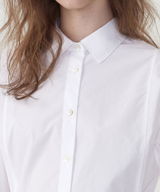 WOMEN'S OVERSIZED POPLIN SHIRT
