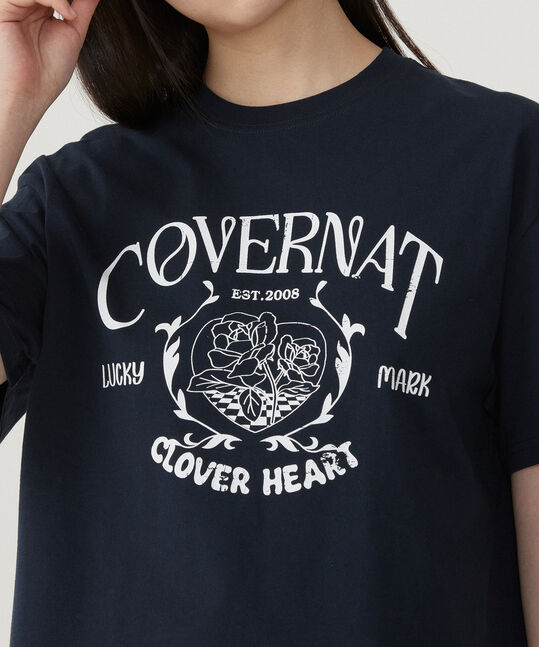 WOMEN OVERFIT VINTAGE GRAPHIC T-SHIRT