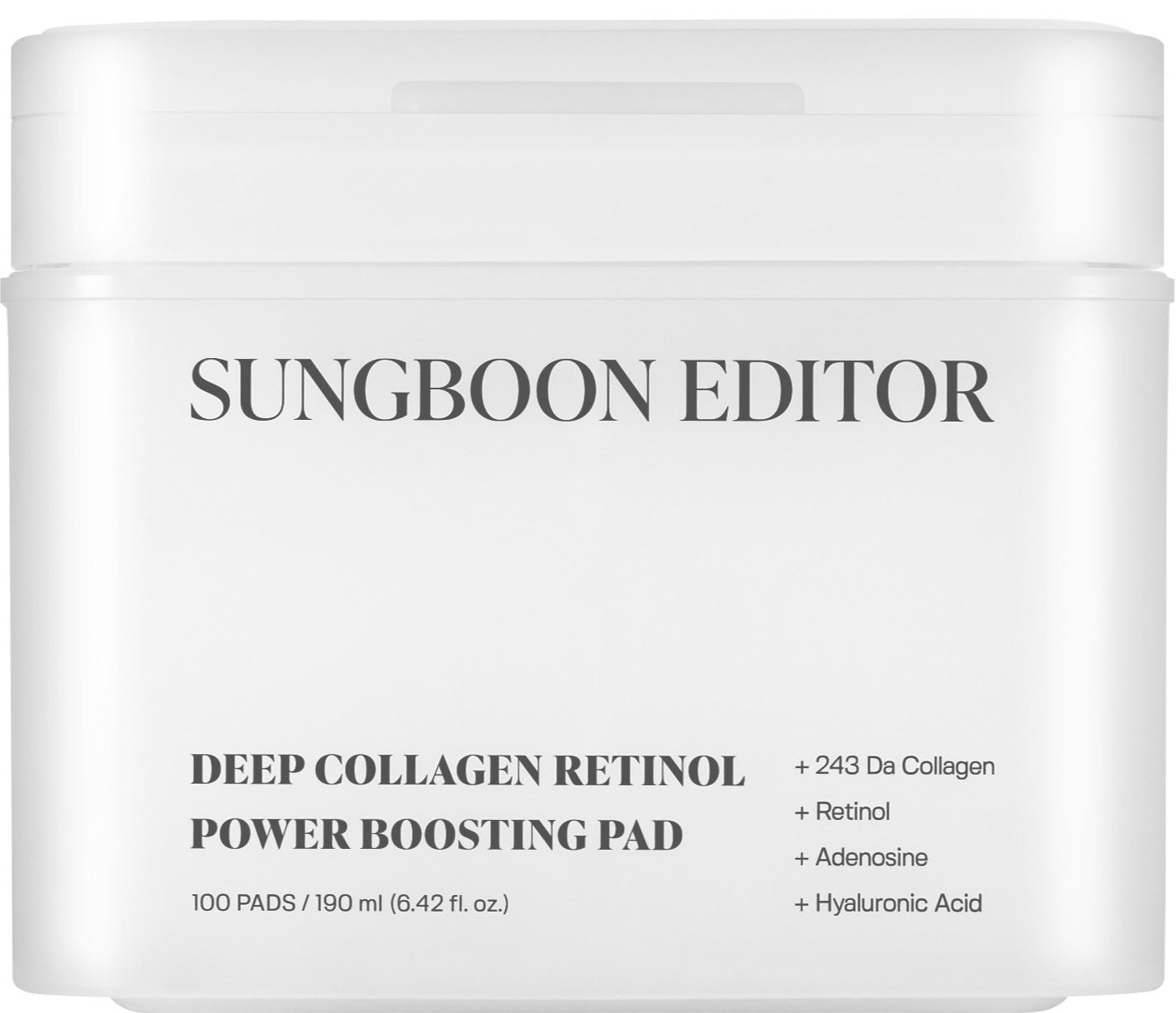 Sungboon Editor Deep Collagen Retinol Power Boosting Pad