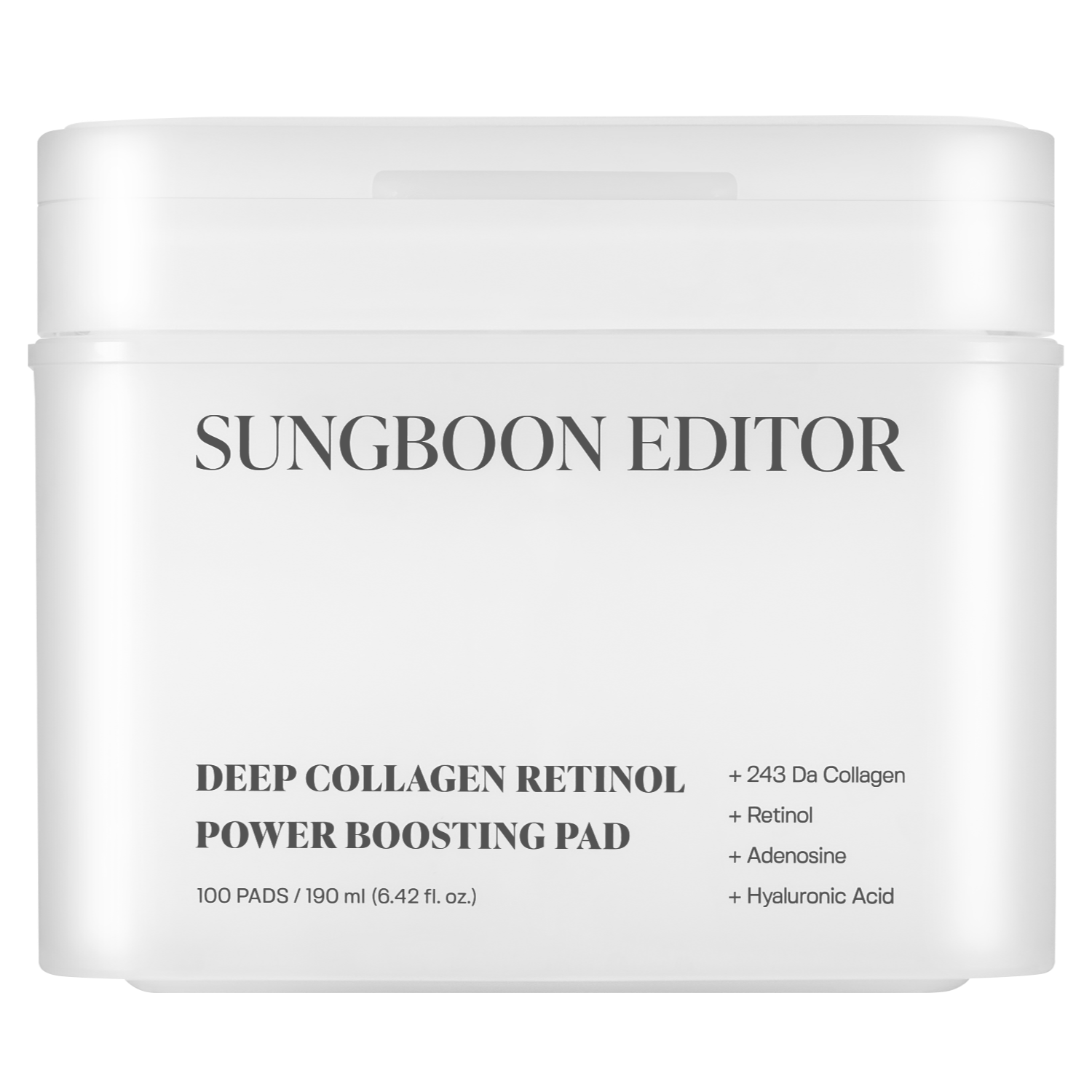 Sungboon Editor Deep Collagen Retinol Power Boosting Pad