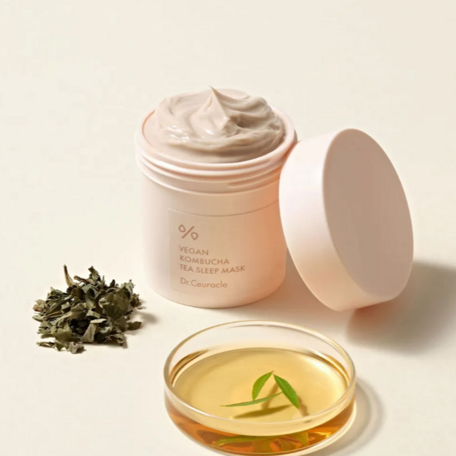 Vegan Kombucha Tea Sleeping Mask