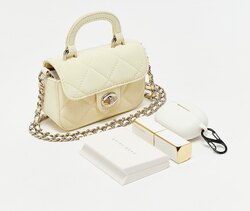 Мини цүнх,шаргал, хар 2 өнгөтэй