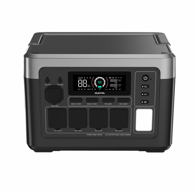 OUKITEL P1000E PLUS Portable Power Station 1800W/1024Wh