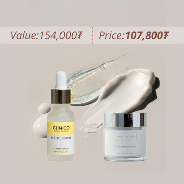 CLINICO- YOUTH SERUM+AMINOCOLLAGEN- MOIST CREAM