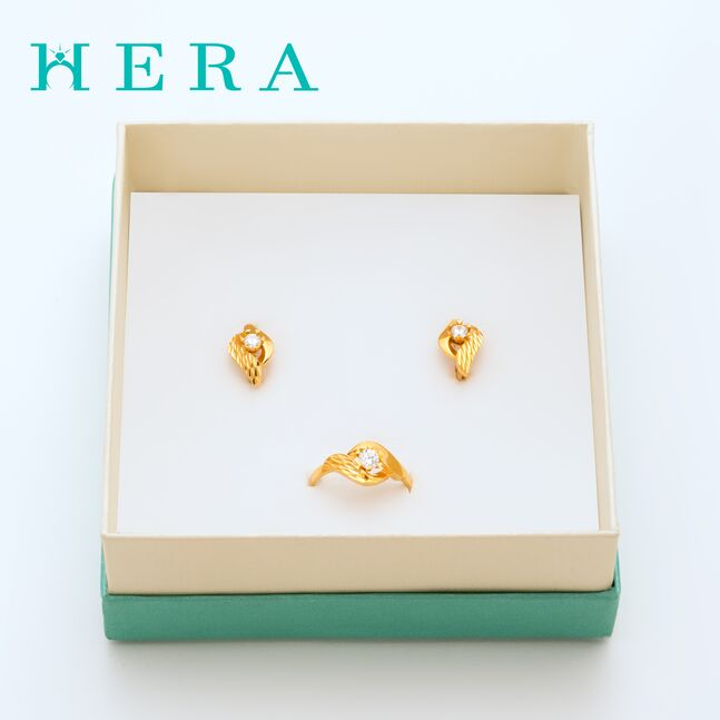 Алтан бөгж /Нүд хэлбэртэй шигтгээтэй/