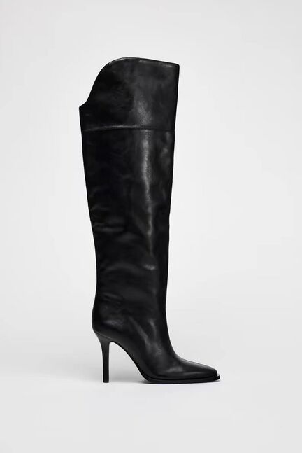 Zara long boots 35 36