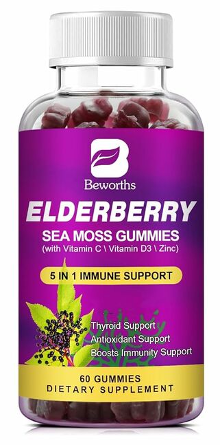Elderberry sea moss