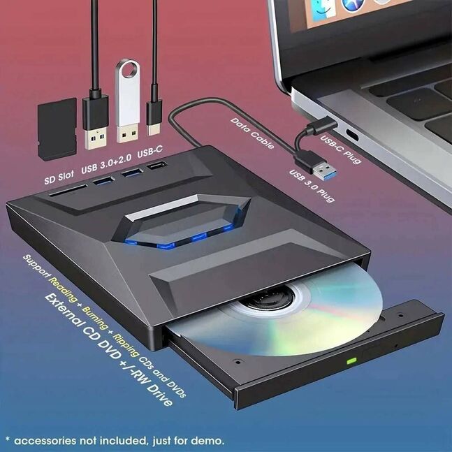 Зөөврийн_dvd_cd_уншигч_бичигч💻