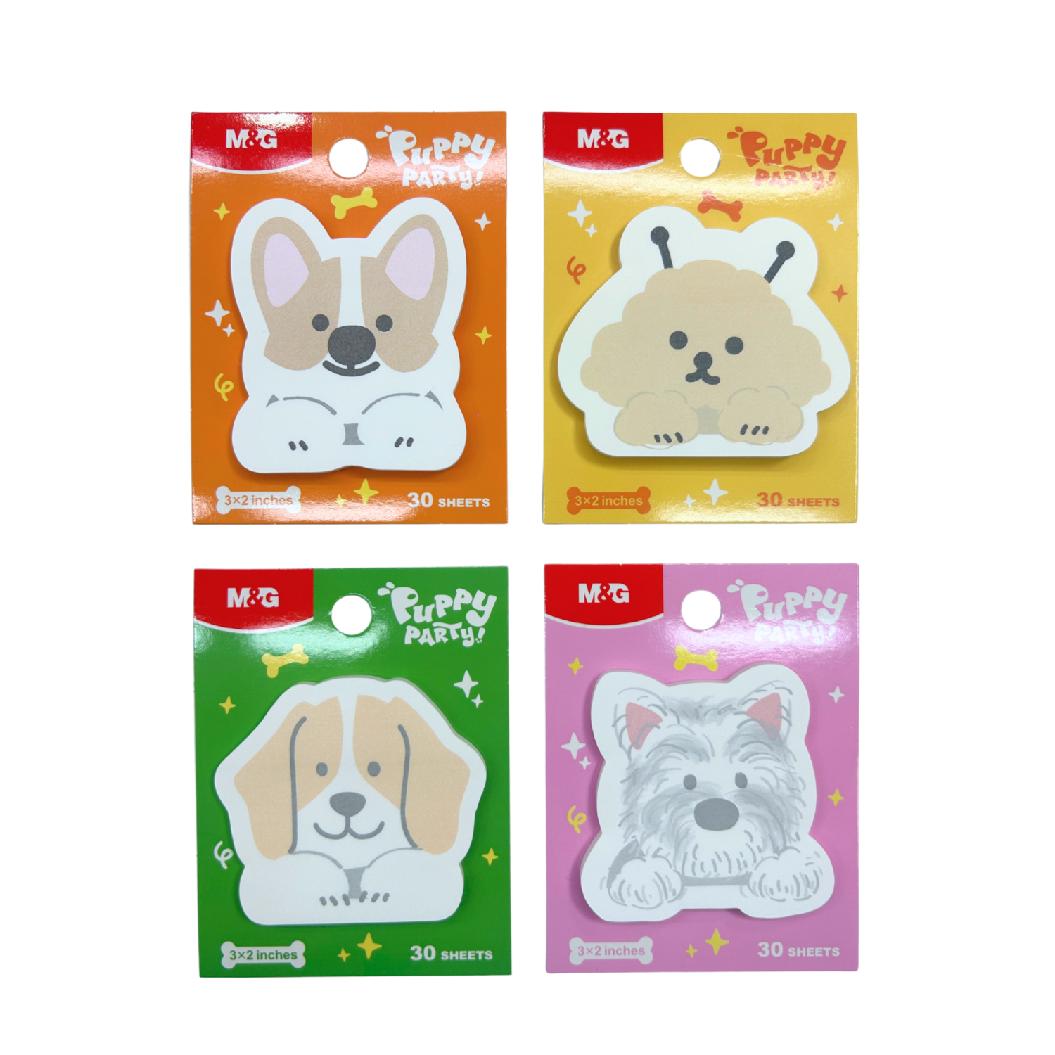 Цавуутай цаас 76*51мм 30х puppy 