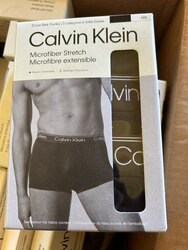 Ck 3pack low raise trunk