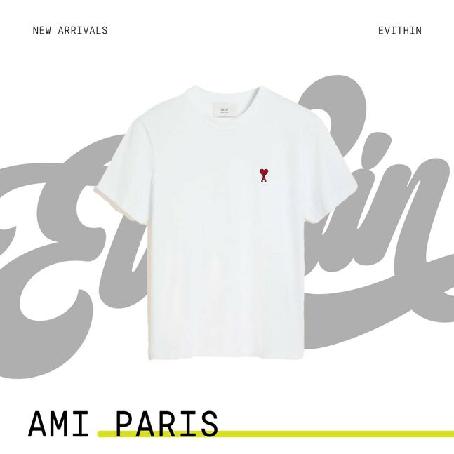 Ami paris white t-shirt