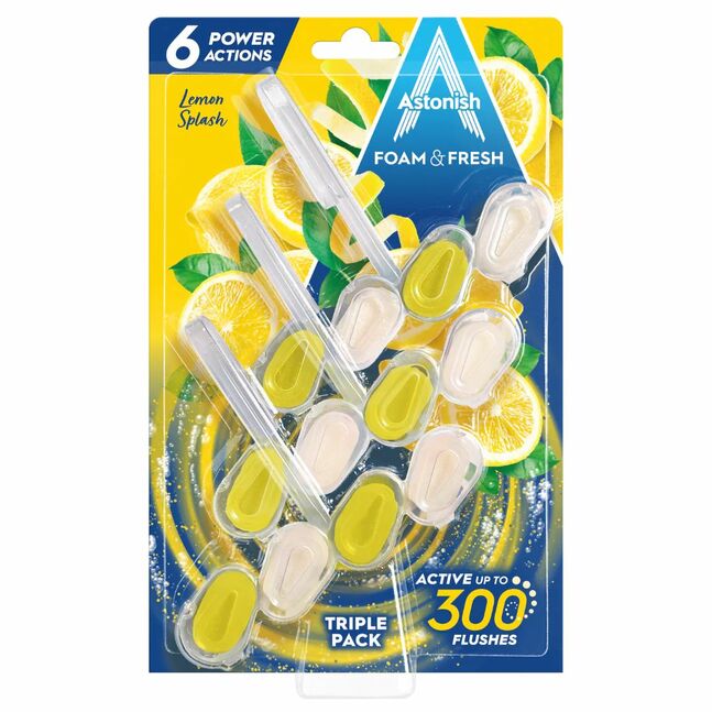 Astonish, Foam & Fresh Lemon Splash суултуур ариутгагч