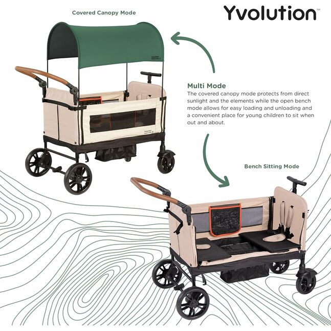 
YW01G1 YVOLUTION Stroller Wagon