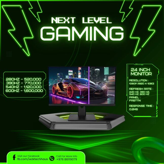 Fasttn 600hz monitor
