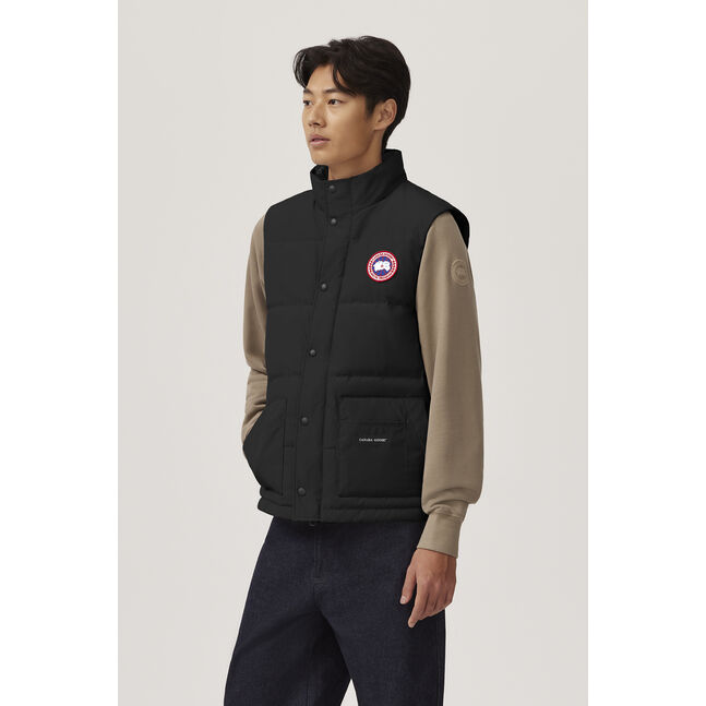 Freestyle Crew Vest - CR, Black