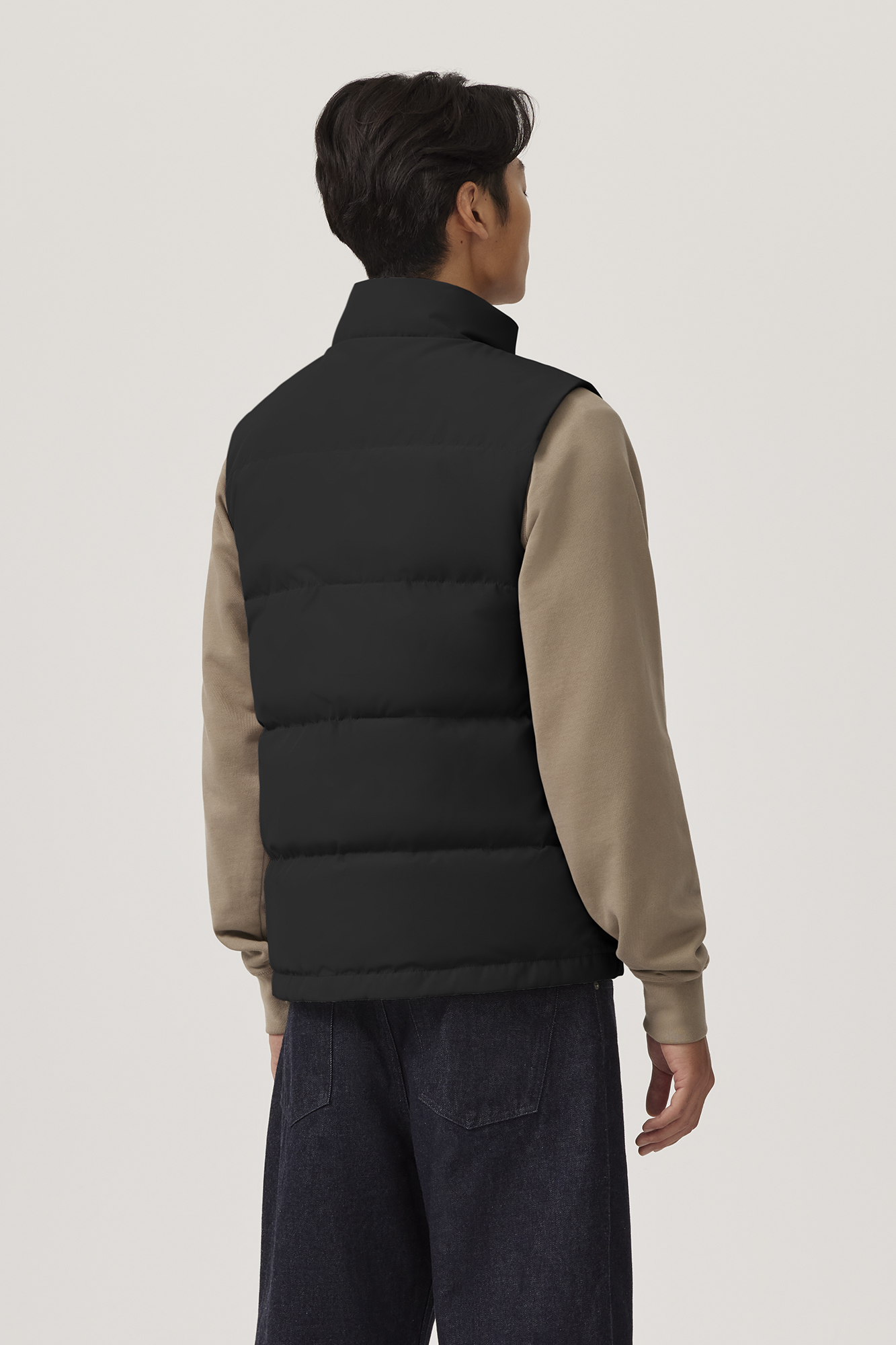 Freestyle Crew Vest - CR, Black