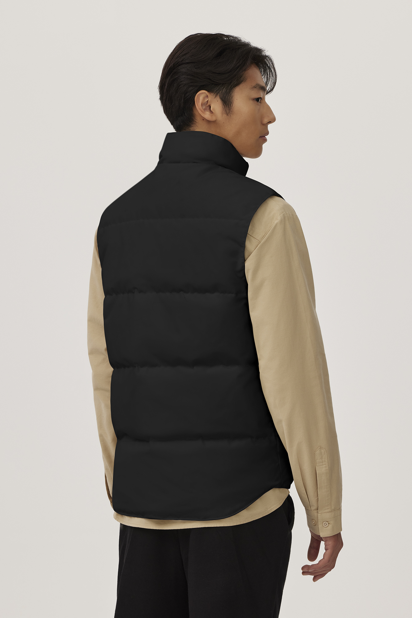 Mens Garson Vest- Black Label - CR, Black