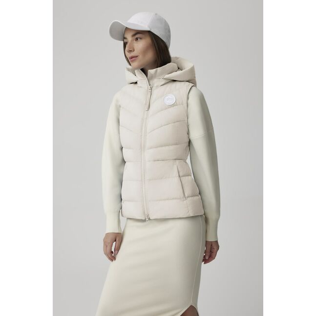 Clair Vest- White Disc