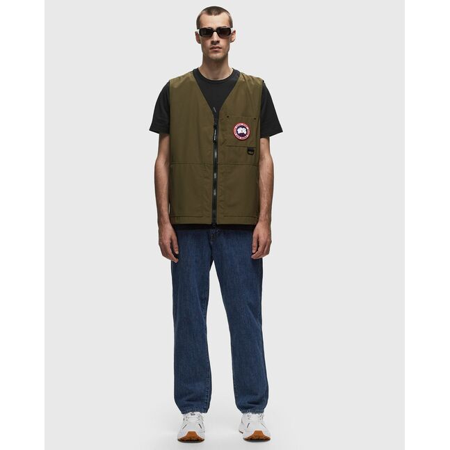 Canmore Vest, Military Green