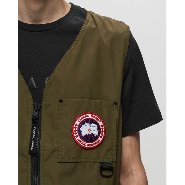 Canmore Vest, Military Green
