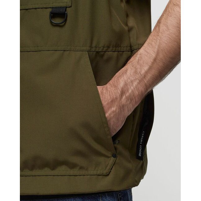 Canmore Vest, Military Green