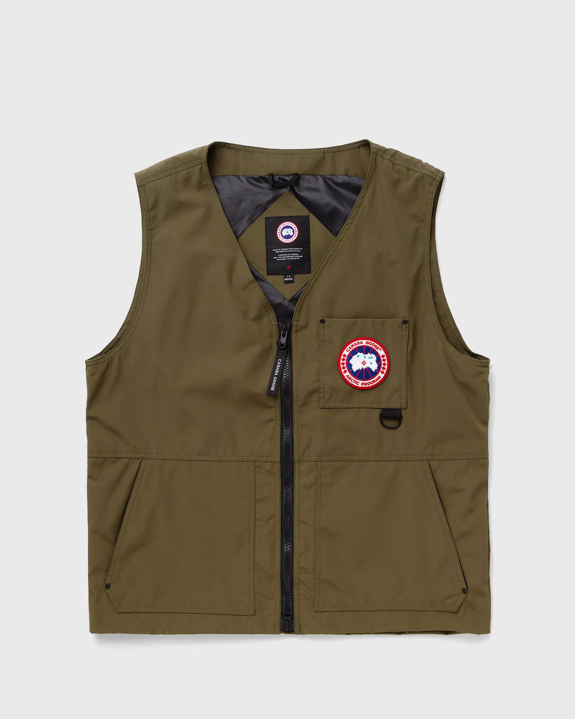Canmore Vest, Military Green