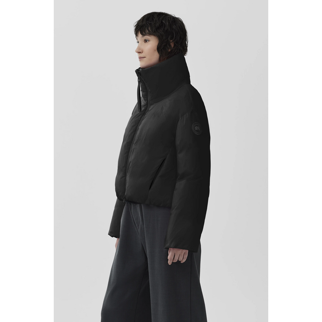 Spessa Cropped Jacket, Black