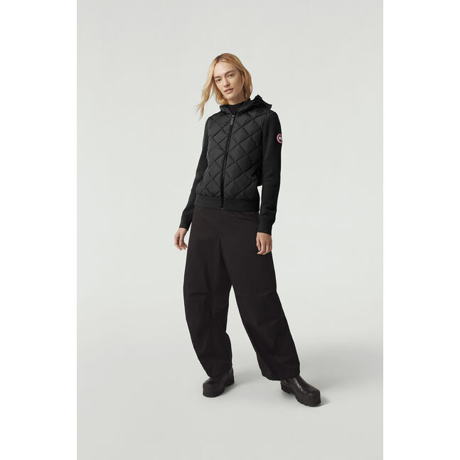 Hybridge Quilted Knit Hoody