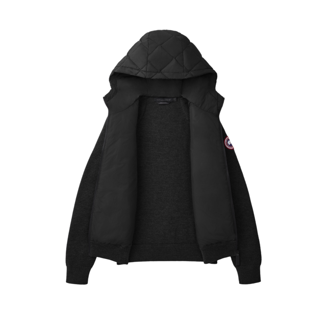Hybridge Quilted Knit Hoody