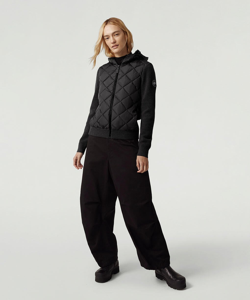 Hybridge Quilted Knit Hoody - BD