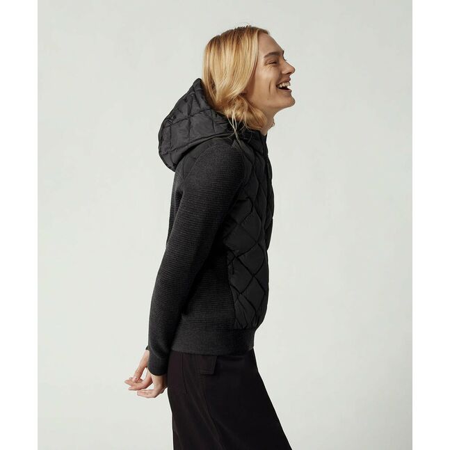 Hybridge Quilted Knit Hoody - BD