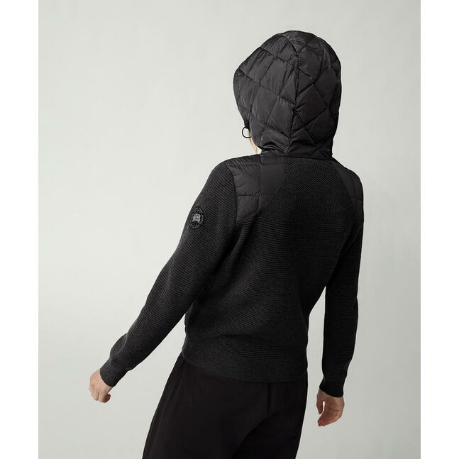 Hybridge Quilted Knit Hoody - BD