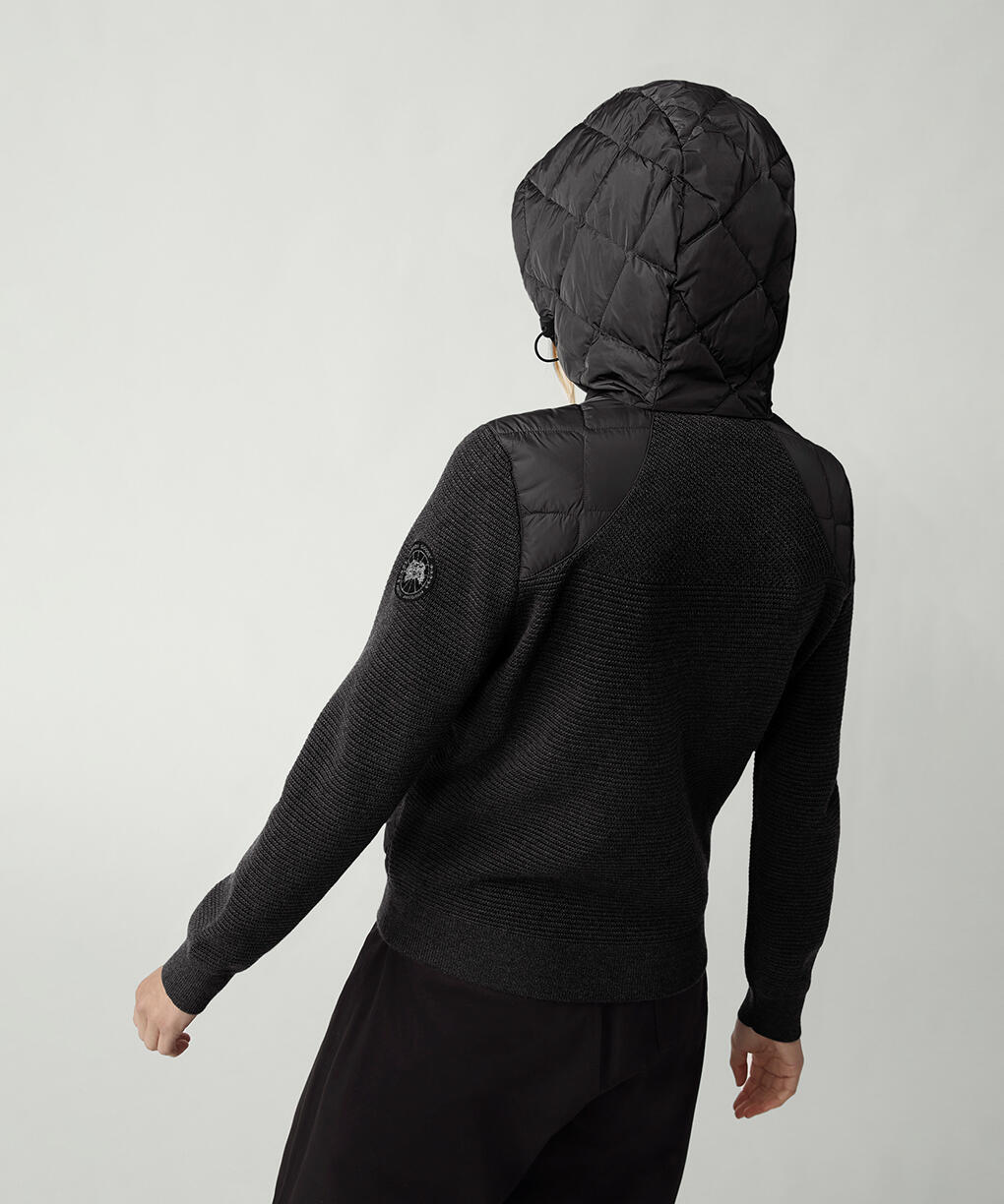 Hybridge Quilted Knit Hoody - BD