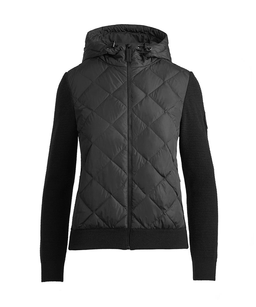 Hybridge Quilted Knit Hoody - BD
