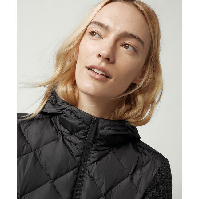 Hybridge Quilted Knit Hoody - BD