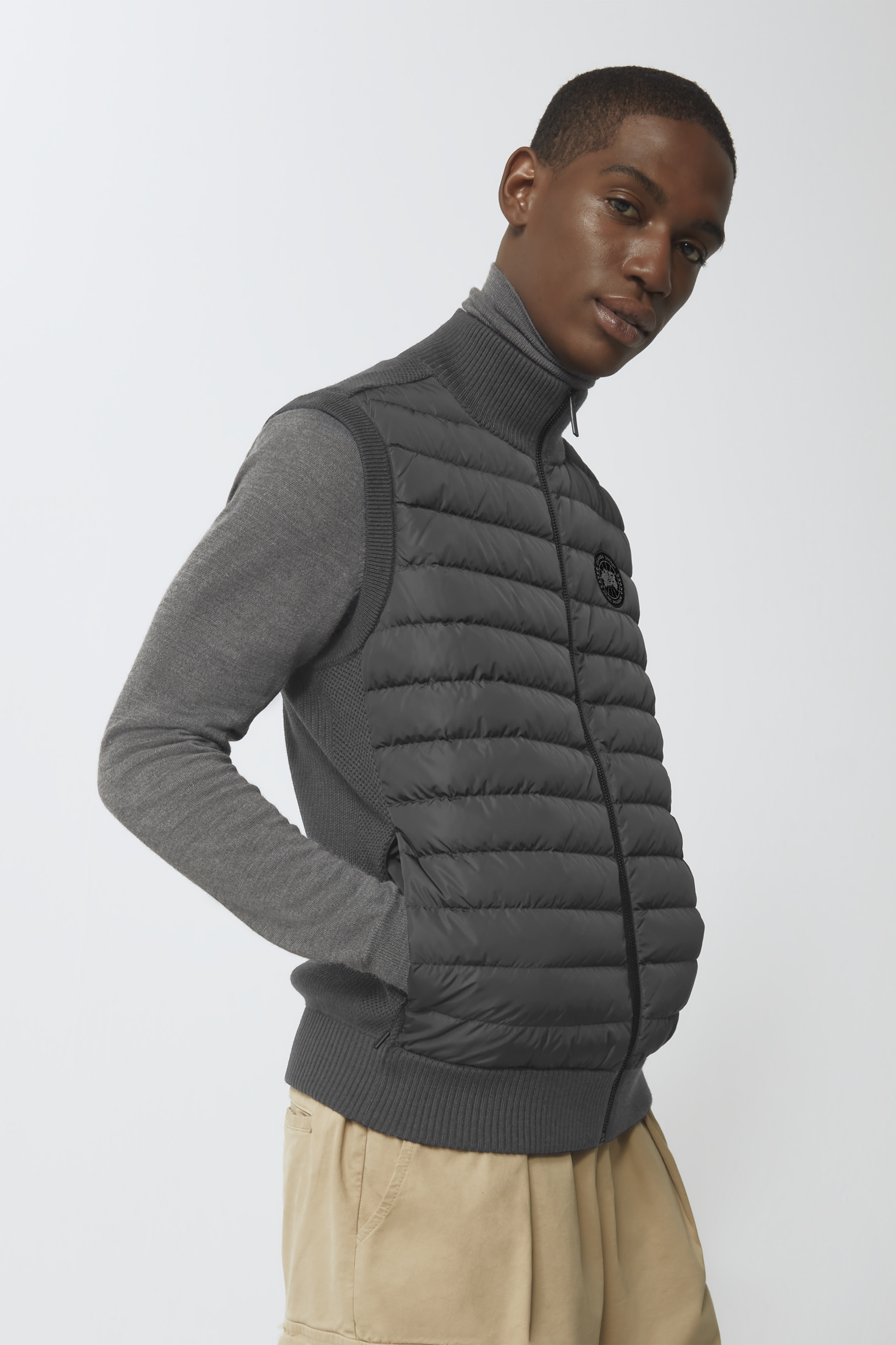 Hybridge Knit Vest - BD L 699 6829MB