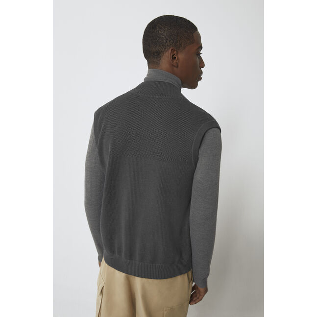 Hybridge Knit Vest - BD L 699 6829MB