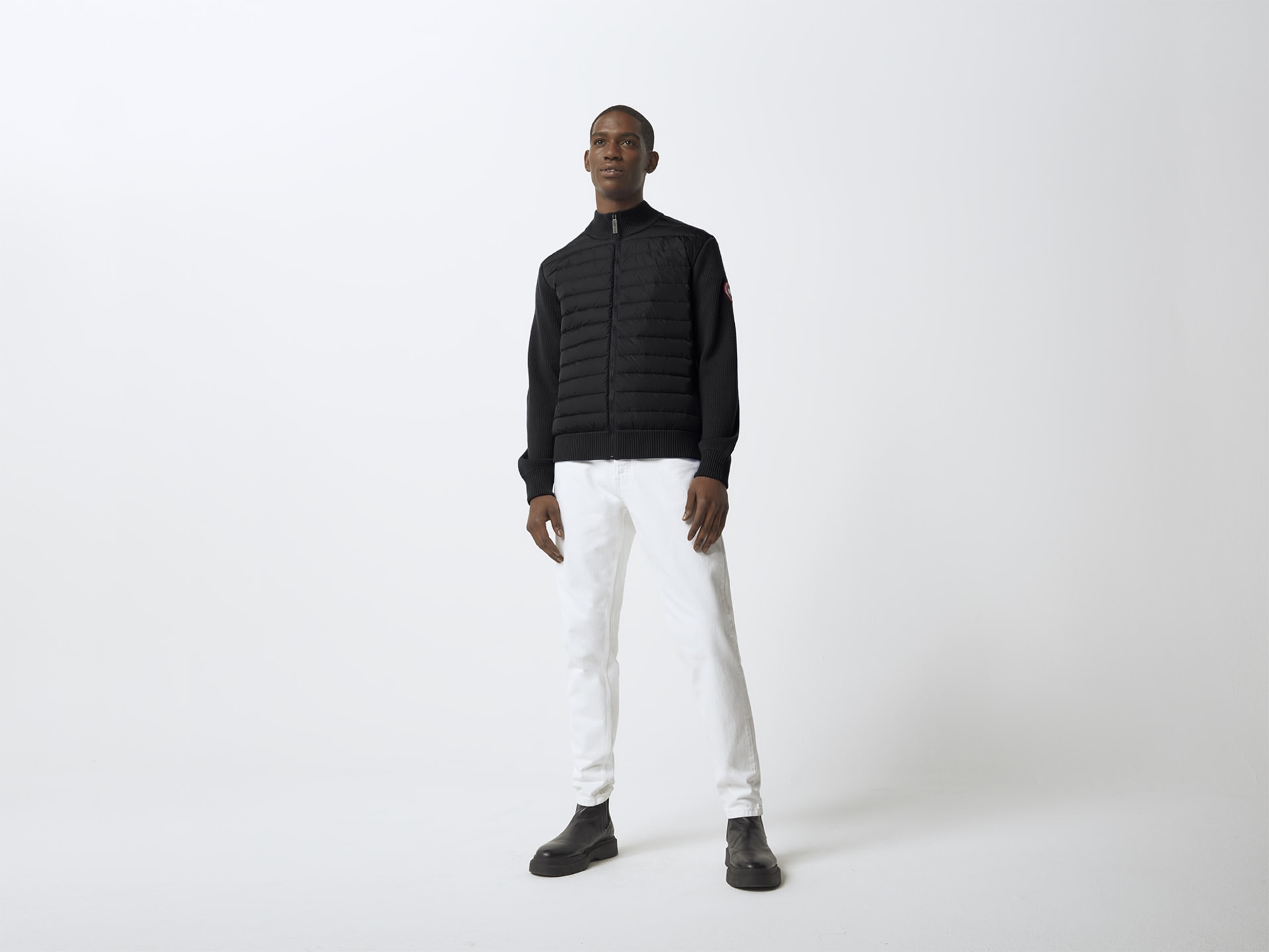 Hybridge Knit Jacket L 61 6830M